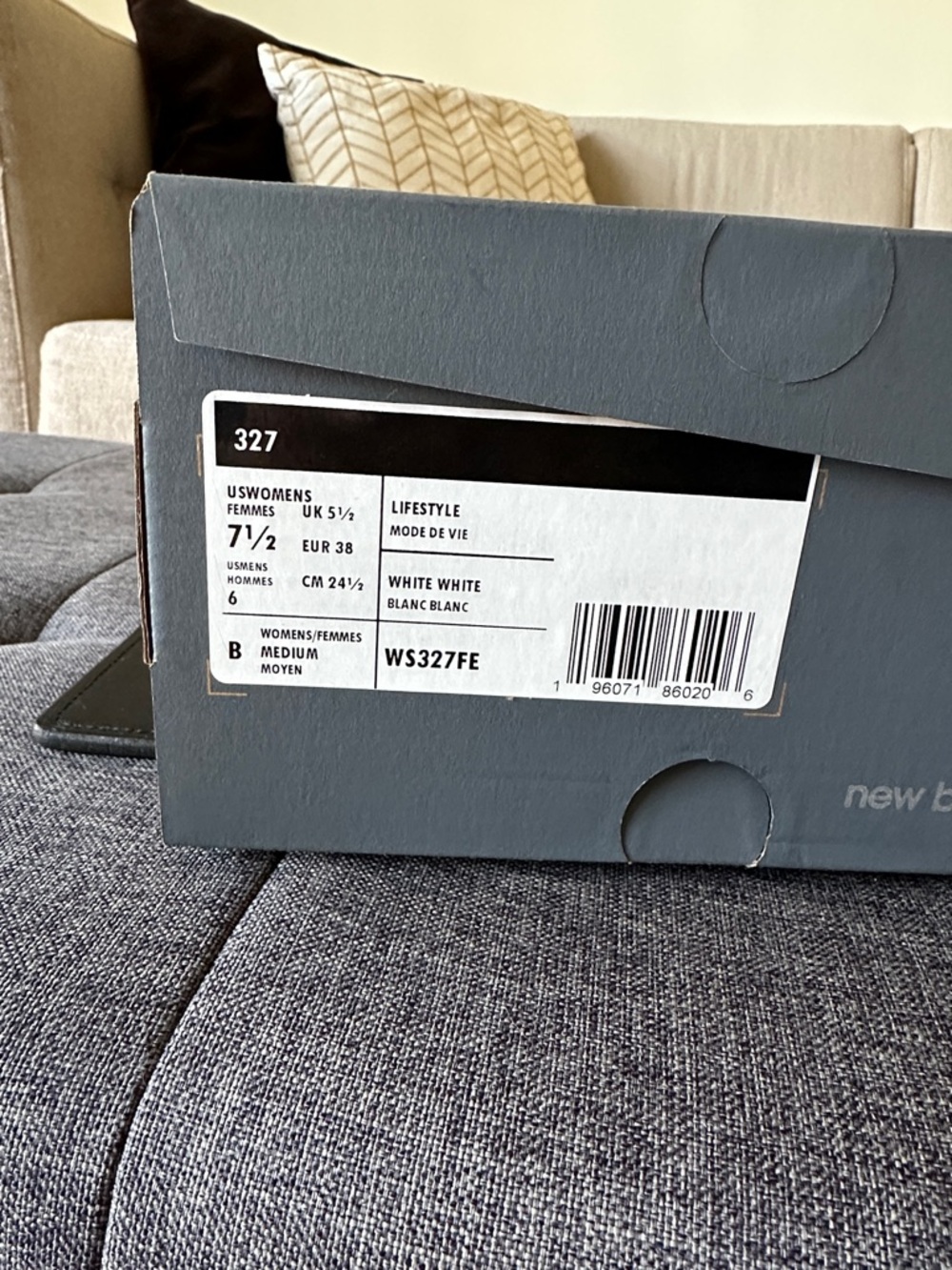 Women’s New Balance 327 Sneakers (WS327FE) - Picture 7 of 7